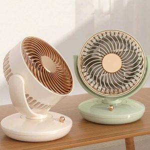 USB Rechargeable Desk Fan, Quiet Operation, High Airflow